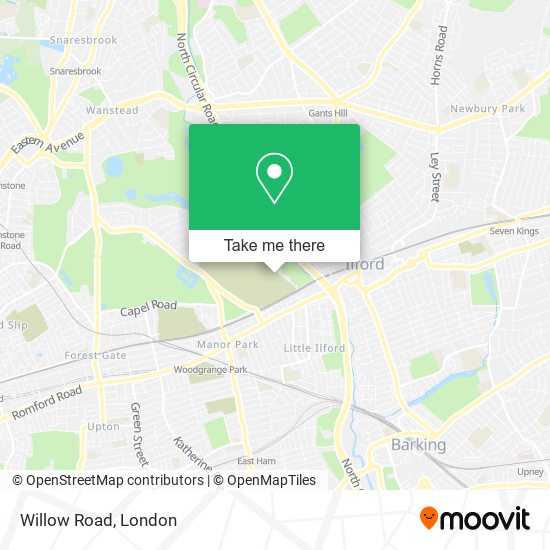 Willow Road map