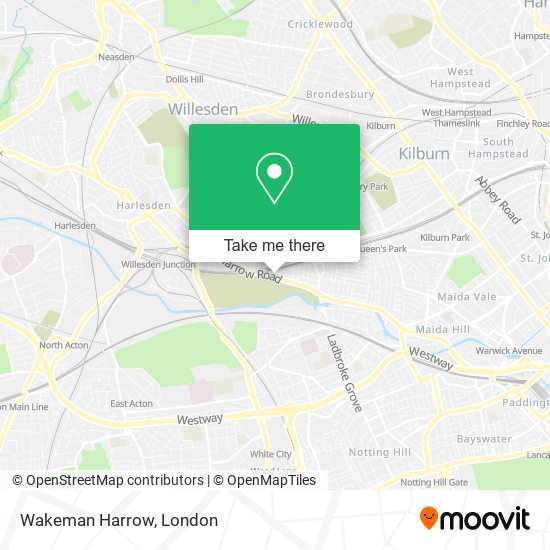 Wakeman Harrow map