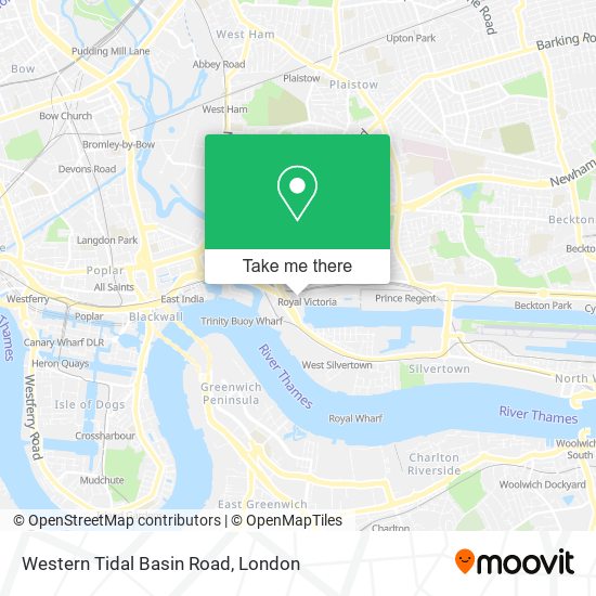 Western Tidal Basin Road map