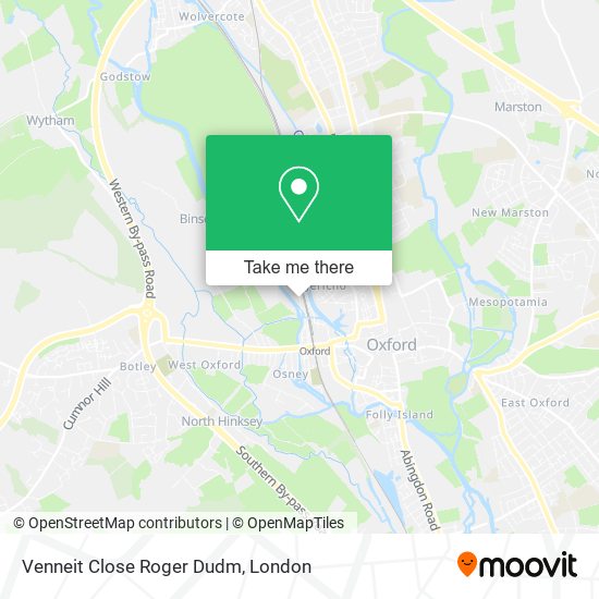 Venneit Close Roger Dudm map