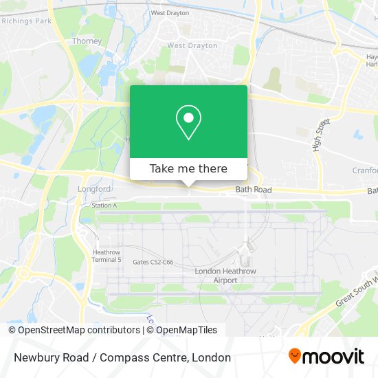 Newbury Road / Compass Centre map