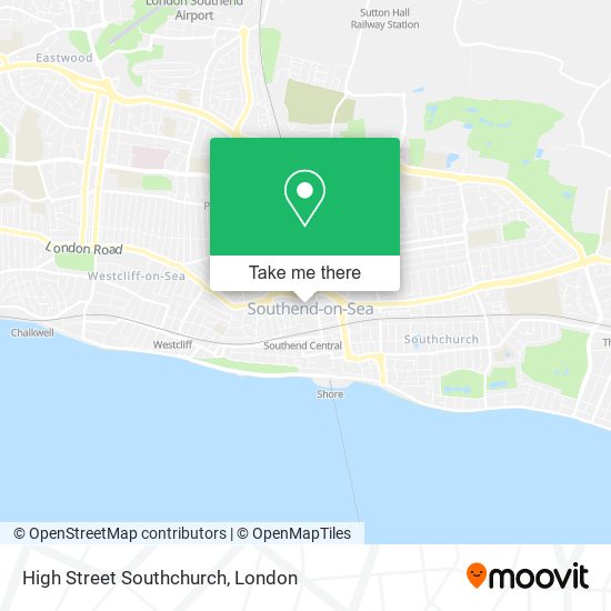 High Street Southchurch map