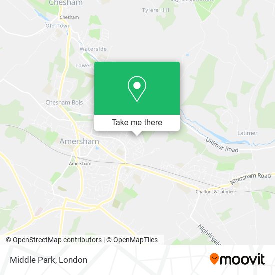 Middle Park map