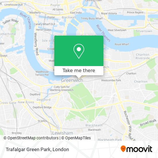 Trafalgar Green Park map