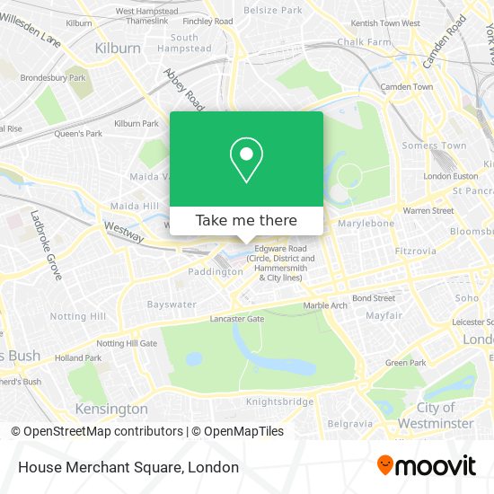 House Merchant Square map