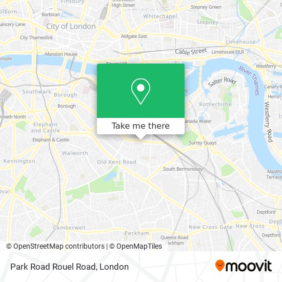 Park Road Rouel Road map