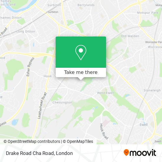 Drake Road Cha Road map