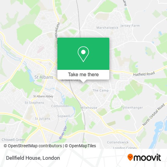 Dellfield House map