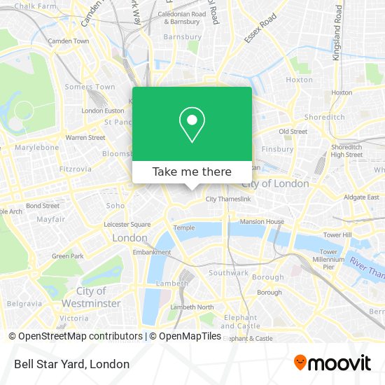 Bell Star Yard map