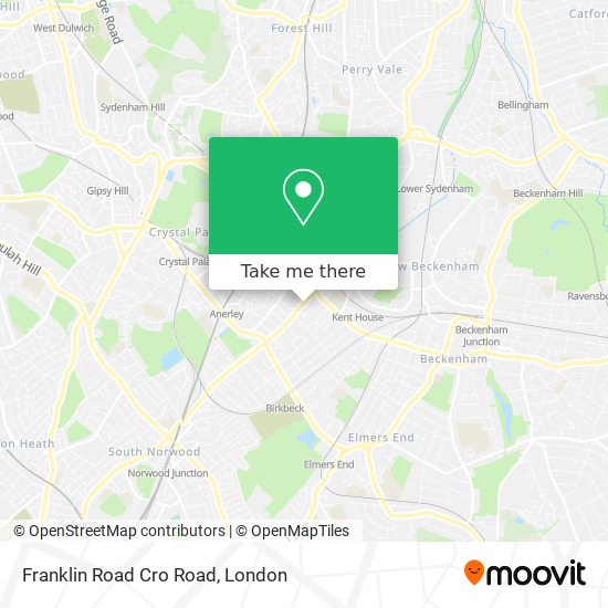 Franklin Road Cro Road map