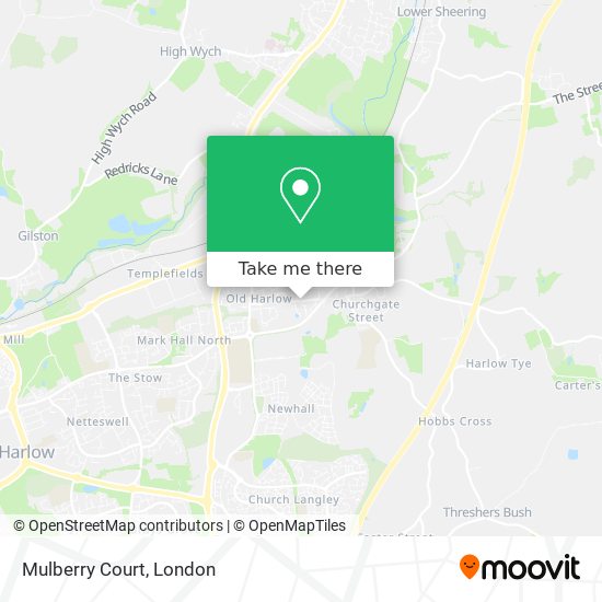 Mulberry Court map
