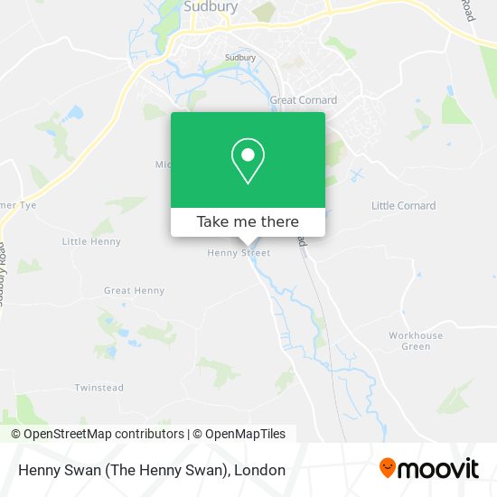 Henny Swan (The Henny Swan) map