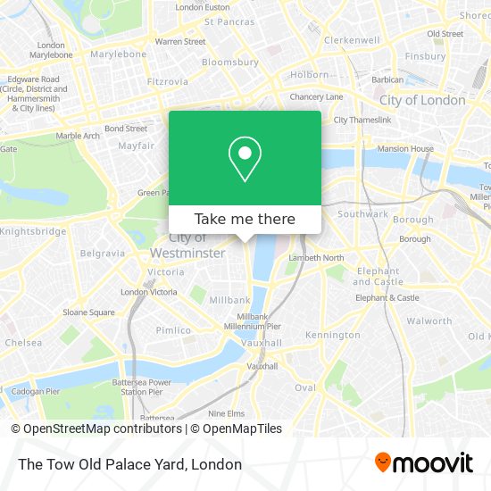 The Tow Old Palace Yard map
