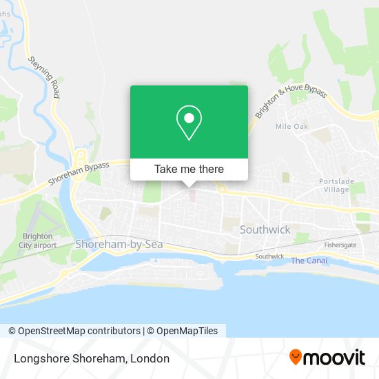 Longshore Shoreham map