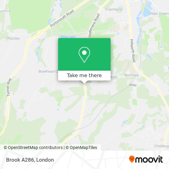 Brook A286 map