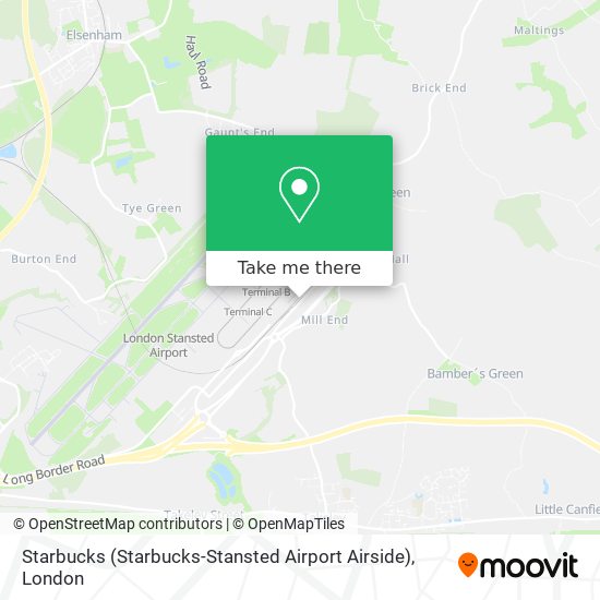 Starbucks (Starbucks-Stansted Airport Airside) map