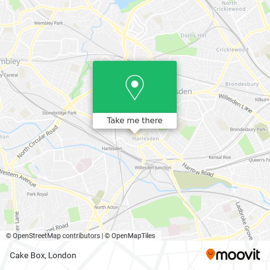 Cake Box map