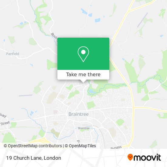 19 Church Lane map