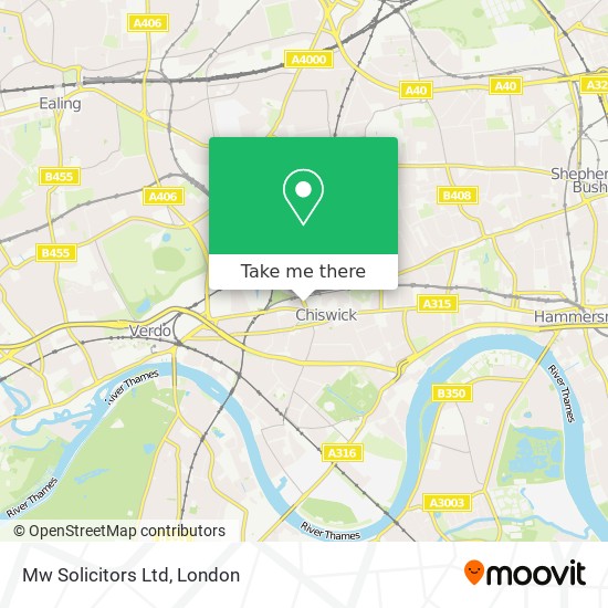 Mw Solicitors Ltd map