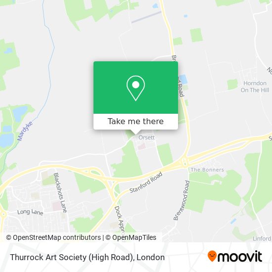Thurrock Art Society (High Road) map