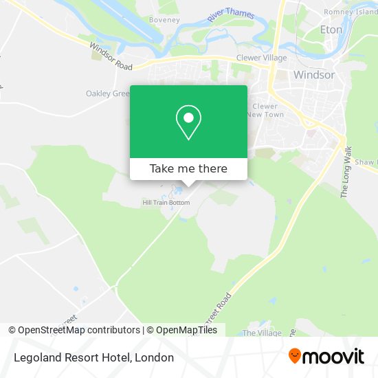 Legoland Resort Hotel map