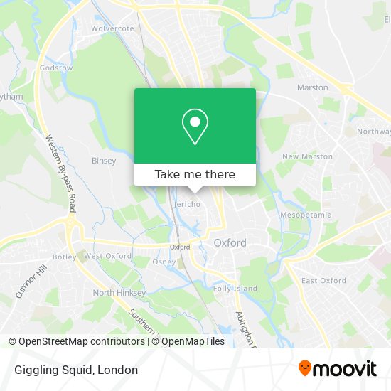 Giggling Squid map