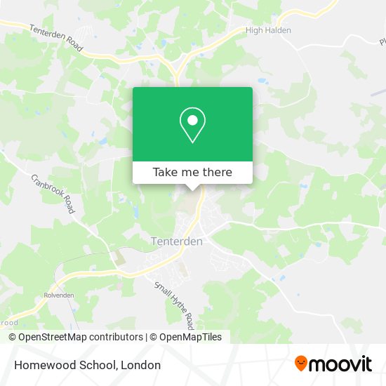 Homewood School map