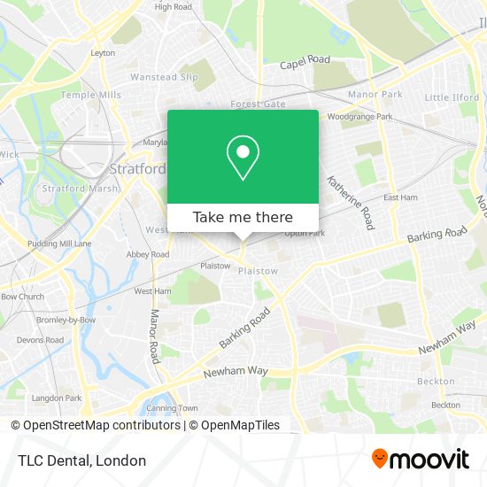 TLC Dental map
