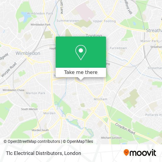 Tlc Electrical Distributors map
