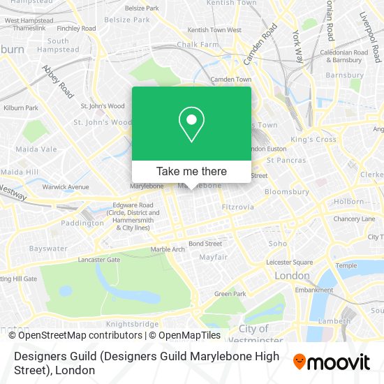 Designers Guild (Designers Guild Marylebone High Street) map