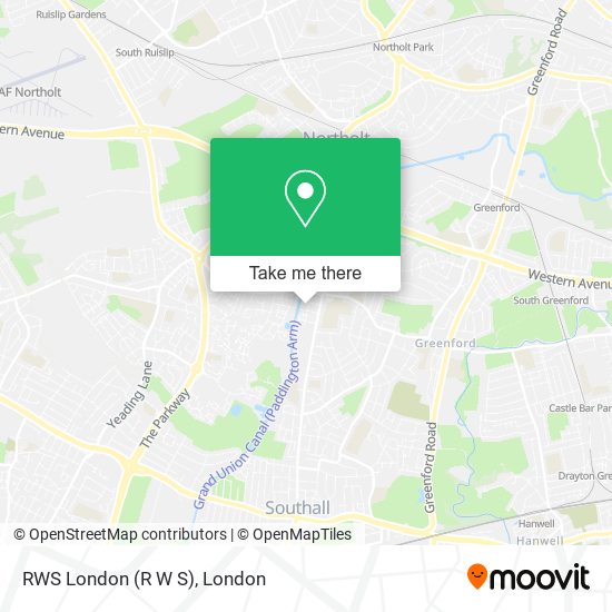 RWS London (R W S) map