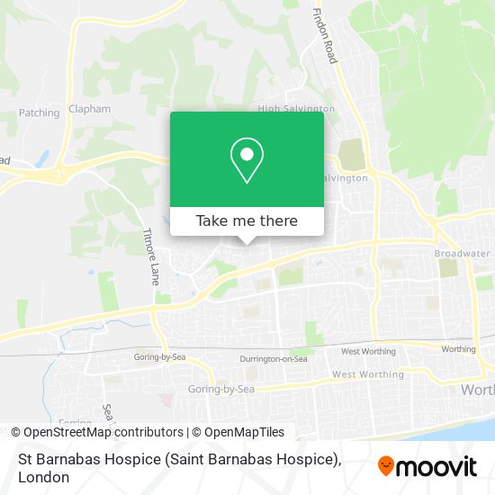 St Barnabas Hospice (Saint Barnabas Hospice) map