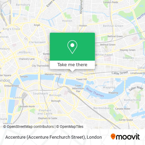 Accenture (Accenture Fenchurch Street) map
