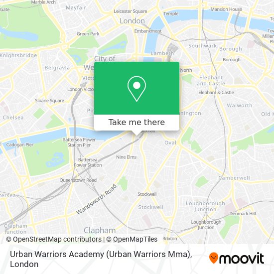 Urban Warriors Academy (Urban Warriors Mma) map