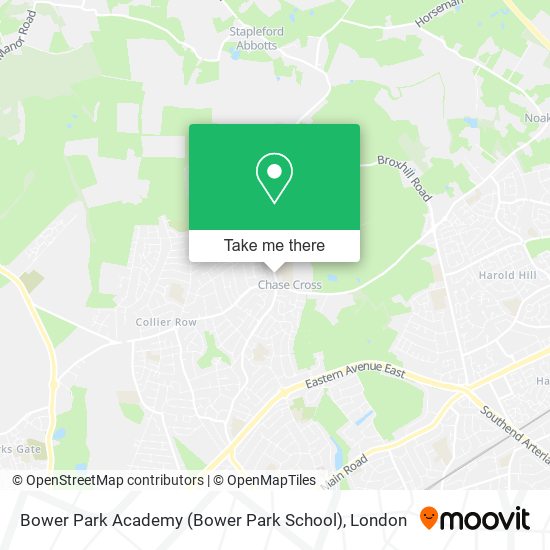 Bower Park Academy (Bower Park School) map