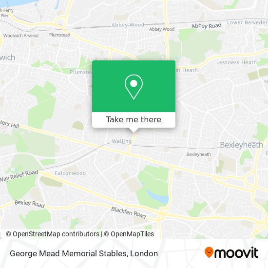 George Mead Memorial Stables map