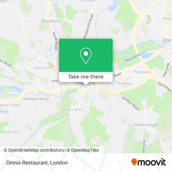Dinnio Restaurant map