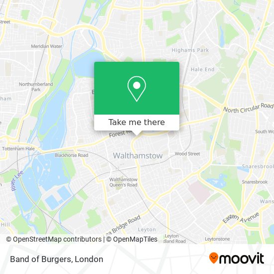 Band of Burgers map