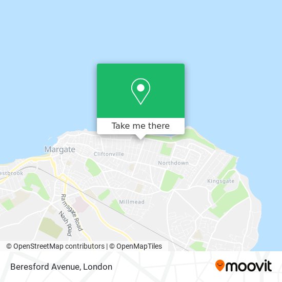 Beresford Avenue map