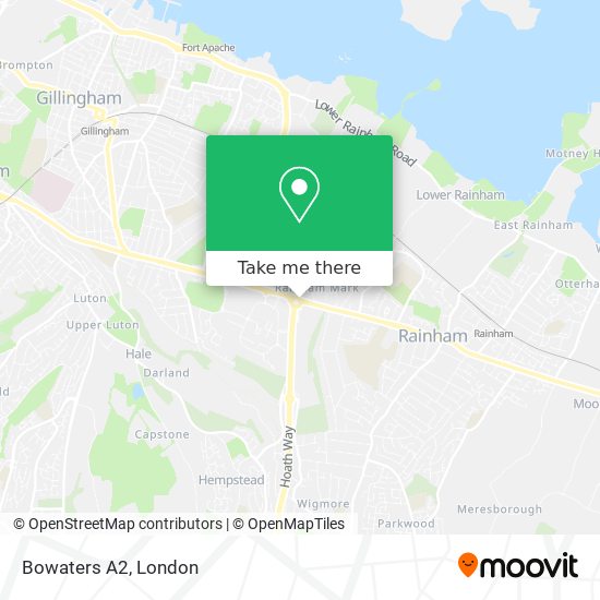 Bowaters A2 map