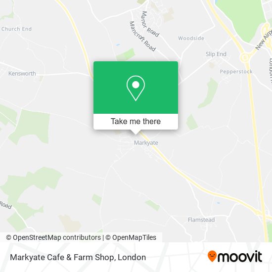 Markyate Cafe & Farm Shop map