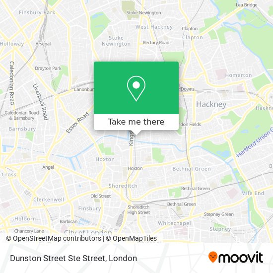 Dunston Street Ste Street map