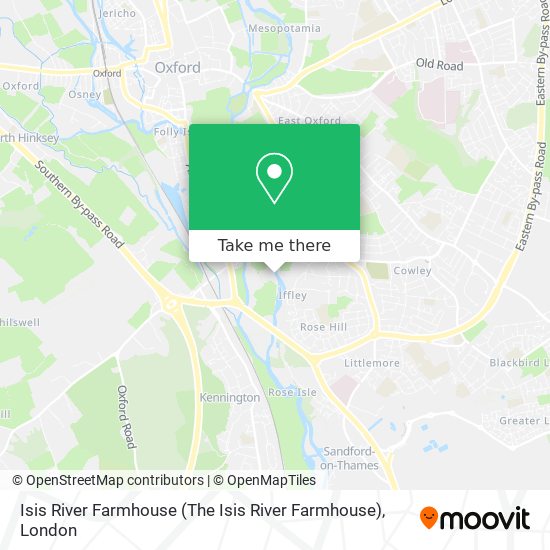 Isis River Farmhouse map