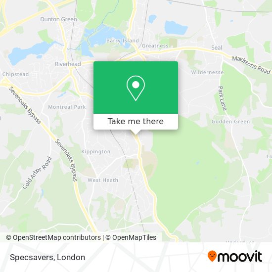 Specsavers map