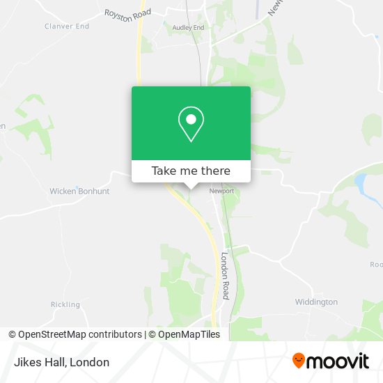 Jikes Hall map