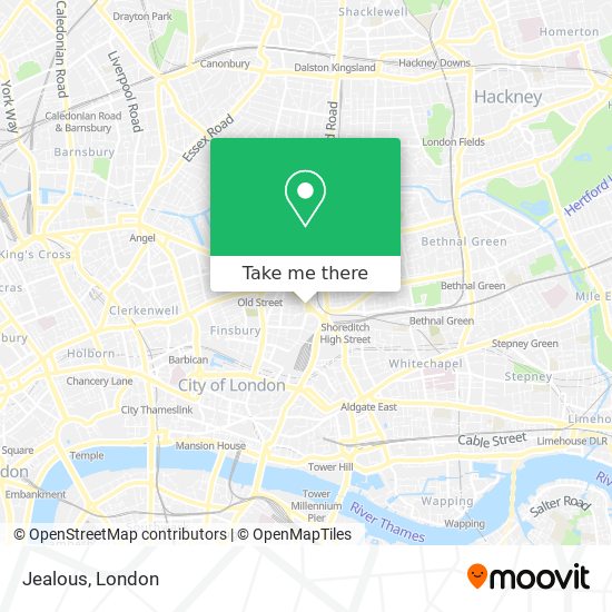 Jealous map