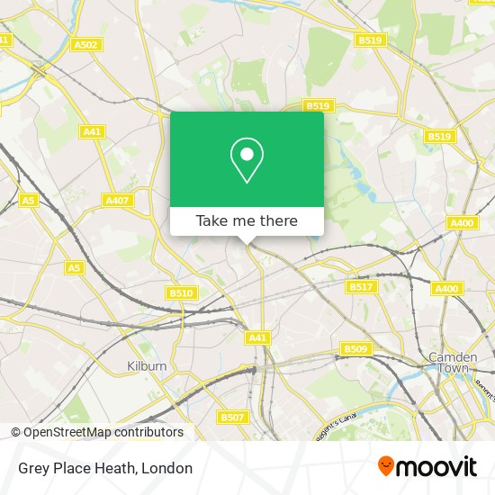 Grey Place Heath map