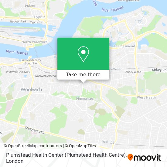 Plumstead Health Center (Plumstead Health Centre) map