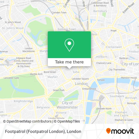 Footpatrol (Footpatrol London) map