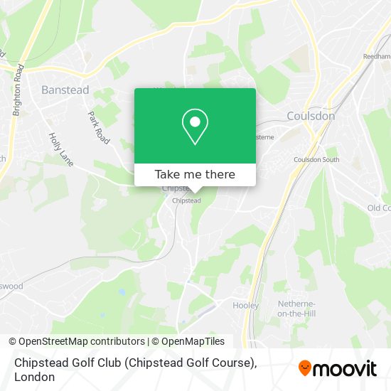 Chipstead Golf Club (Chipstead Golf Course) map